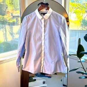 Tommy Hilfiger button down blouse, size XL